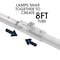 Feit Electric Feit Linear T8/T12 Cool White 93.4 in. 1-Pin Linear LED Tube Light Bulb 42 Watt Equivalence 1 pk T96/840/AB/LED - alternate 6